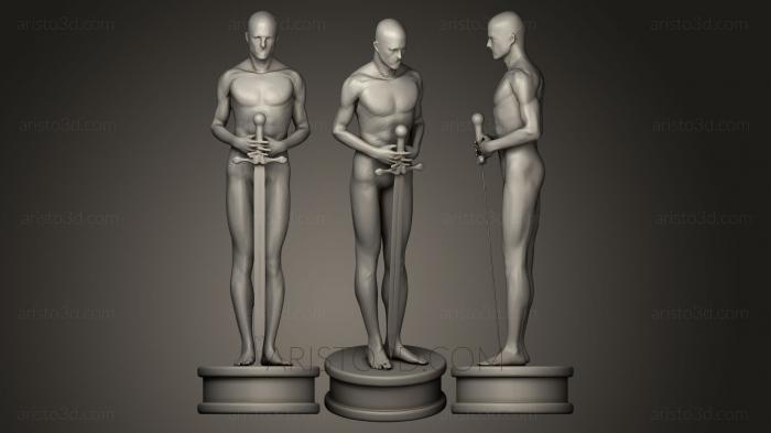 Miscellaneous figurines and statues (STKR_0341) 3D model for CNC machine